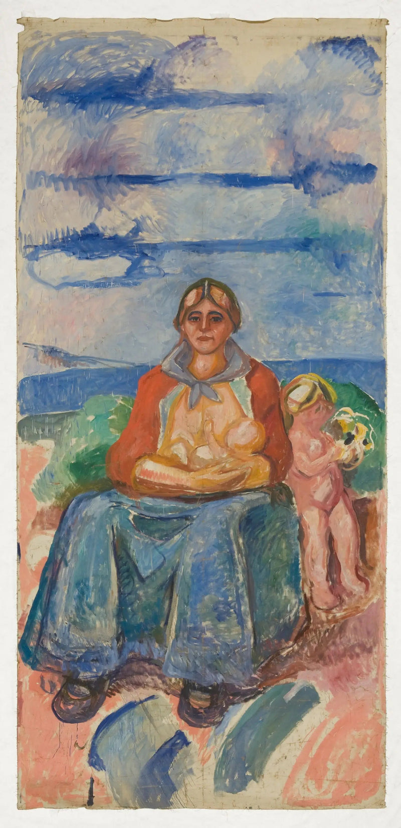 Alma Mater: central part - Edvard Munch