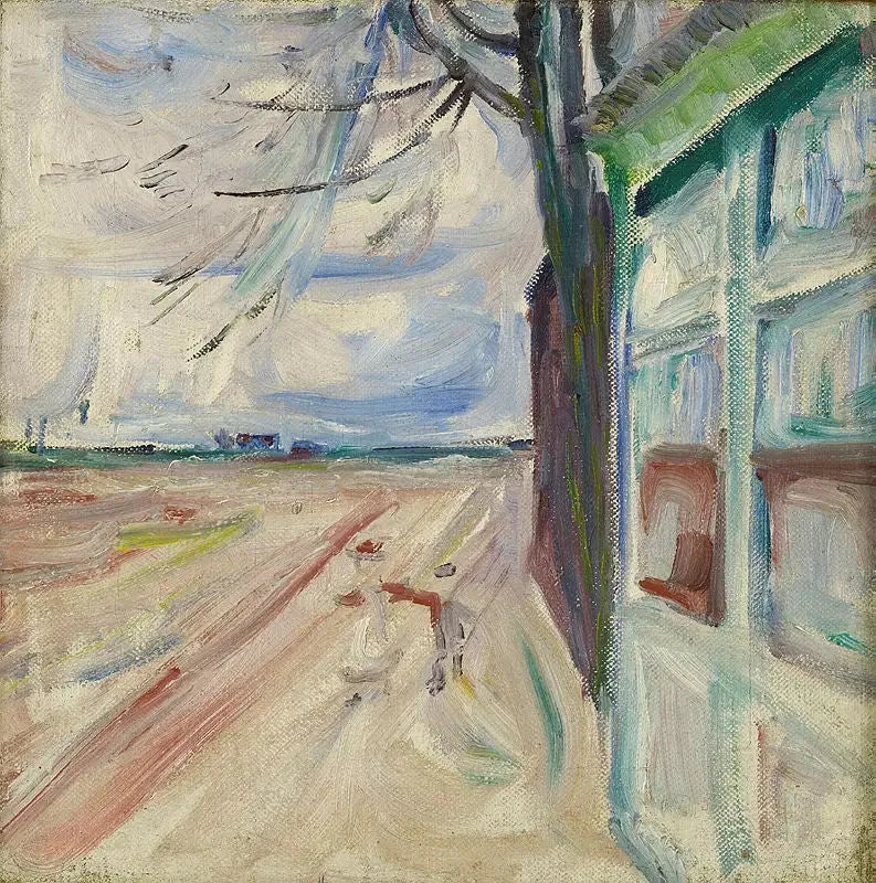 On the Stream, Warnemünde - Edvard Munch