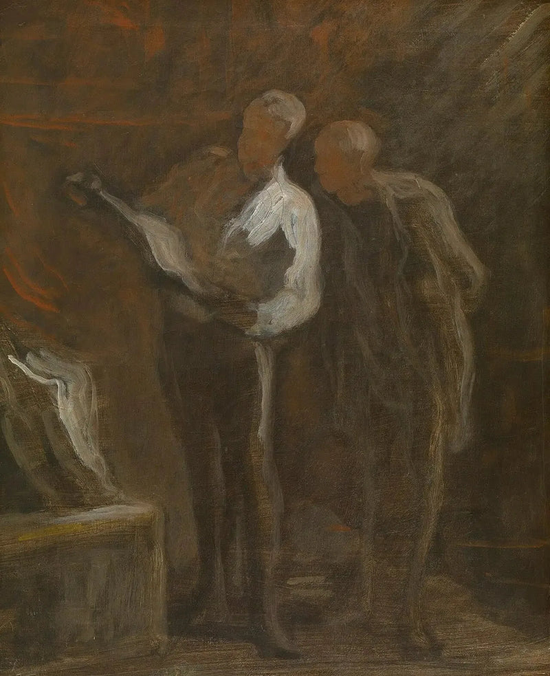 Amateurs of prints - Honoré Daumier