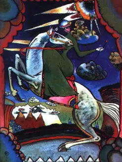 Amazon in the Mountains - Vassily Kandinsky