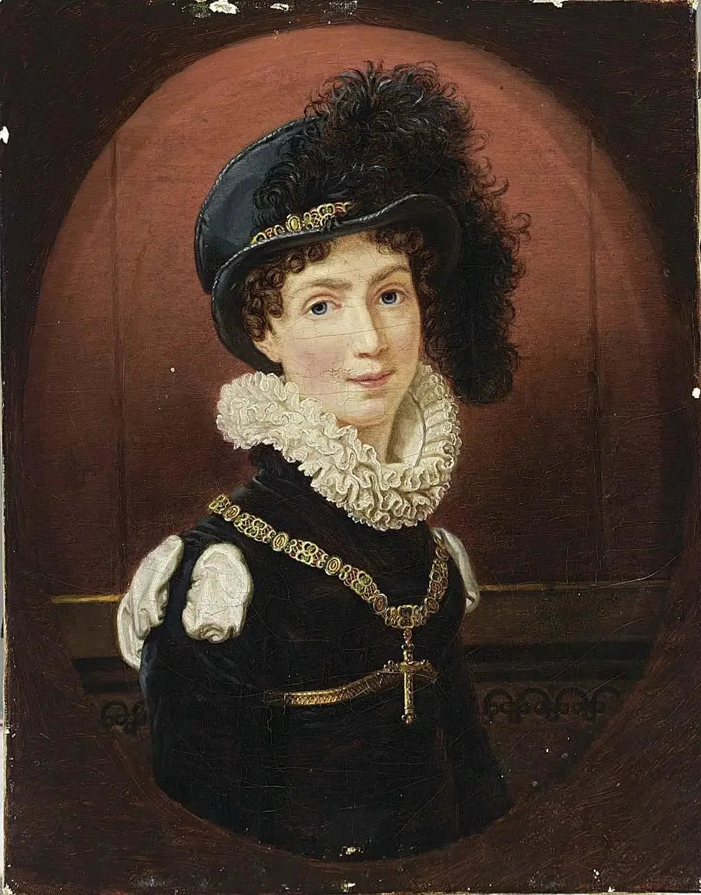 Amélie de Leuchtenberg, future empress of Brazil (1812-1873) - Joseph Karl Stieler