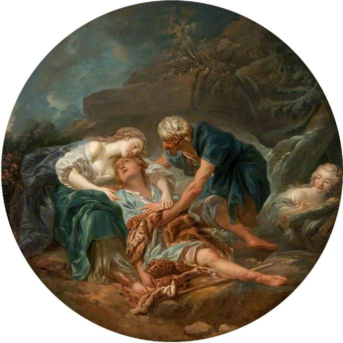 Amintas Resurrected by Sylvia - François Boucher