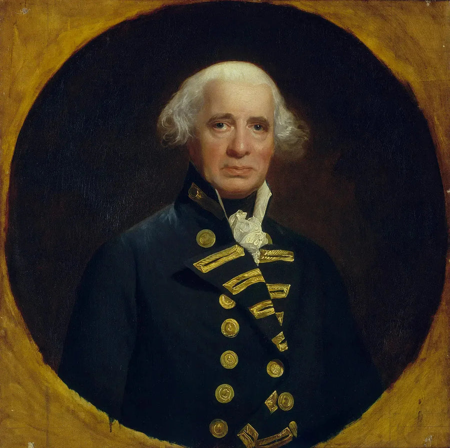 Admiral Richard Howe, 1726-1799, 1st Earl Howe - John Singleton Copley