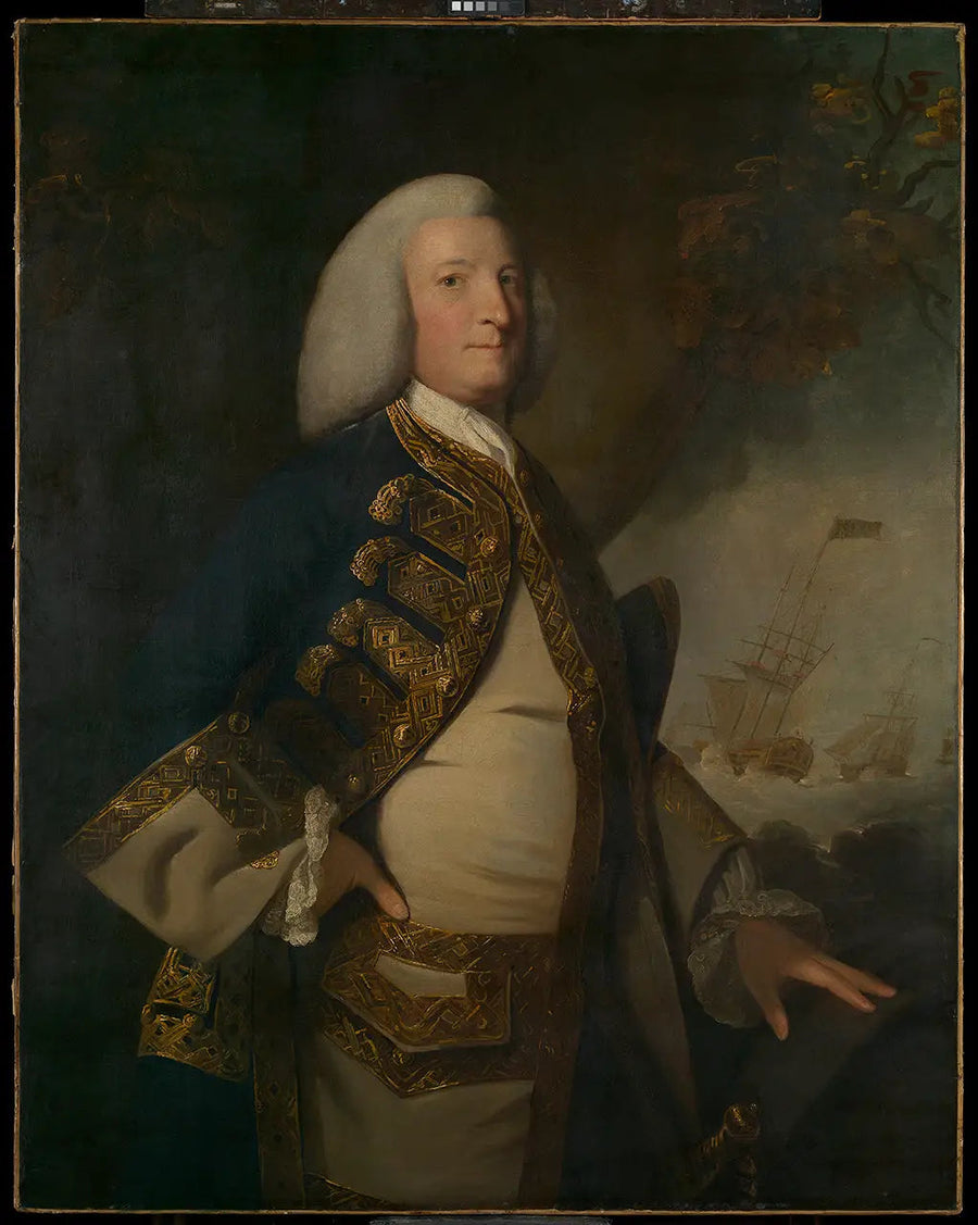 Admiral Sir George Anson, 1st Baron Anson (1697-1762) - Joshua Reynolds