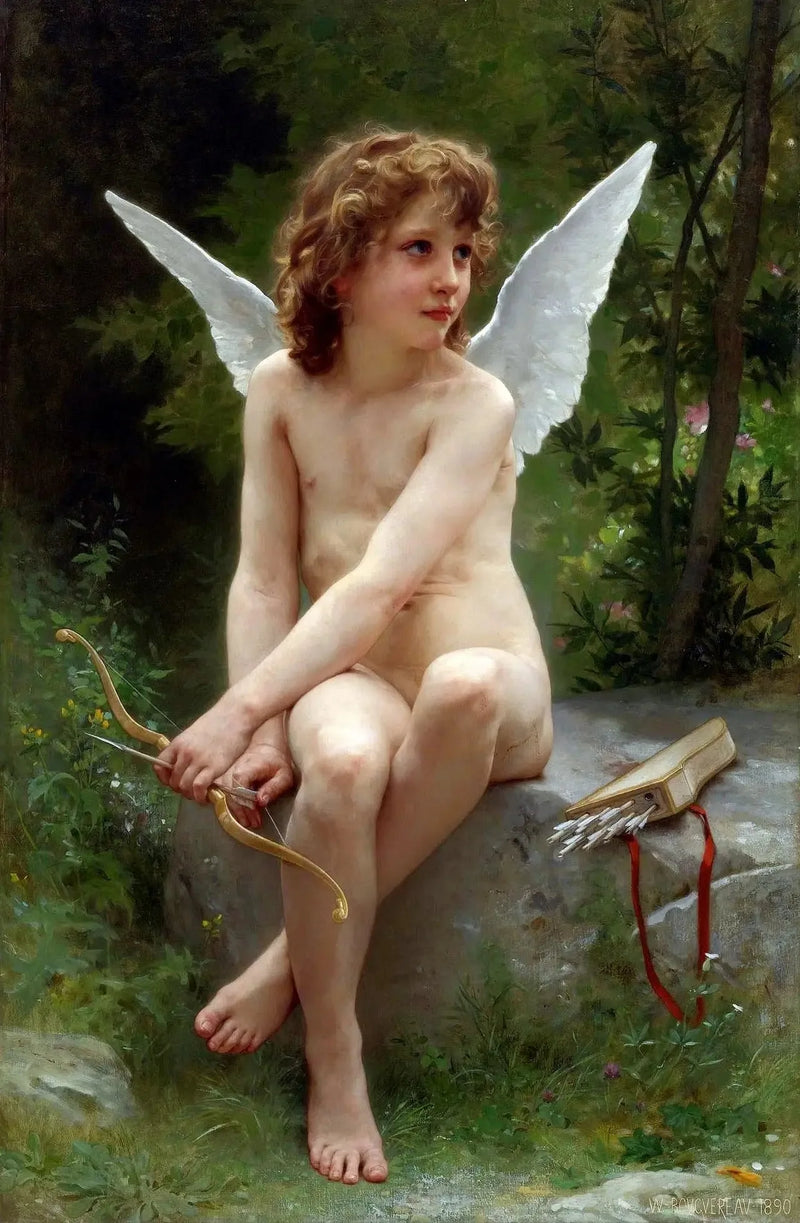 Love in Wait - Bouguereau