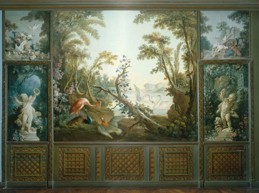 Love with Grapes - François Boucher