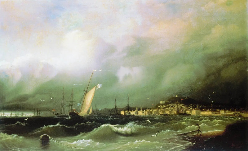 Old Theodosia - Ivan Aïvazovski