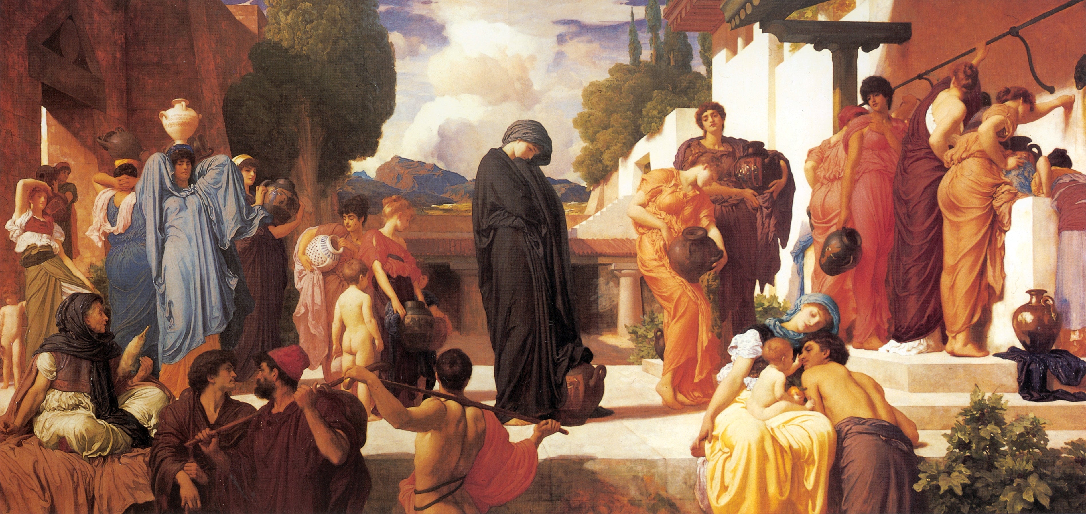 Andromache captive - Frederic Leighton