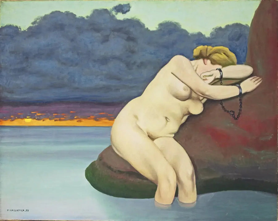 Andromeda Enchained - Félix Vallotton
