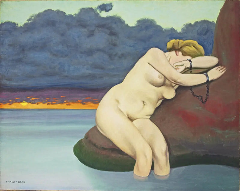 Andromeda Enchained - Félix Vallotton