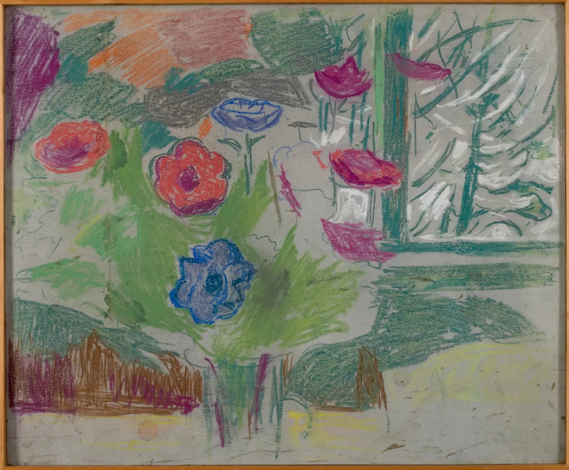 Anemones - Edvard Munch