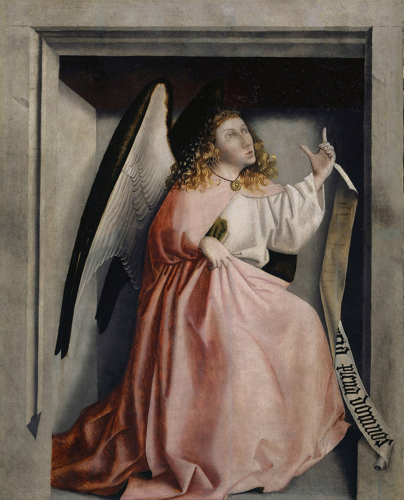 Annunciation Angel - Konrad Witz