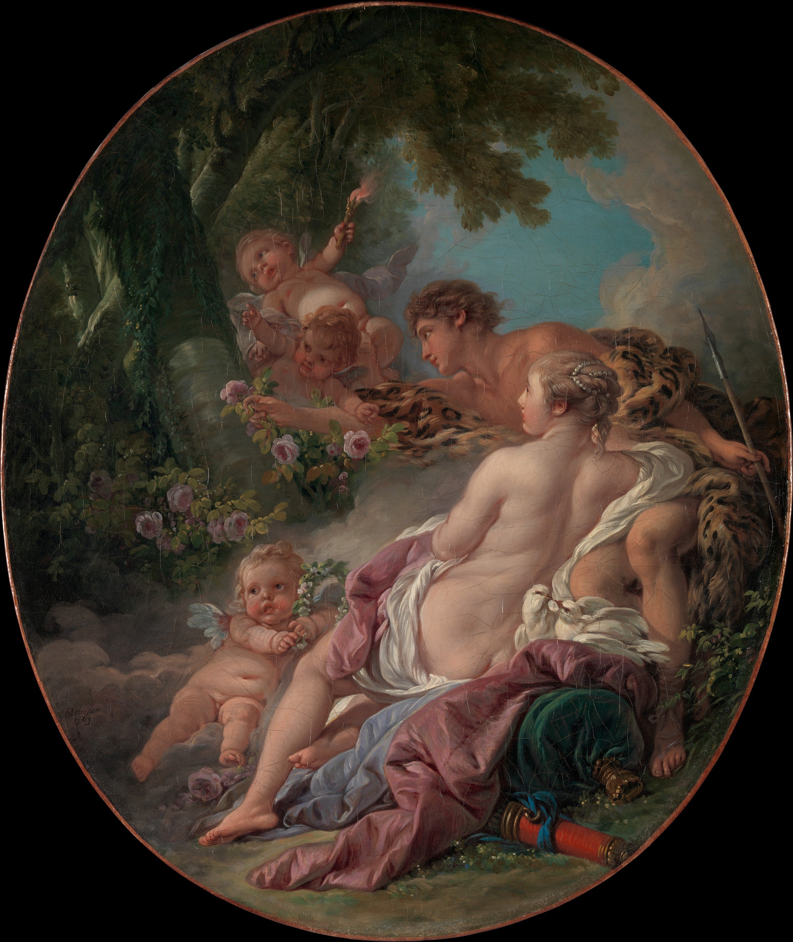 Angelique and Médor - François Boucher