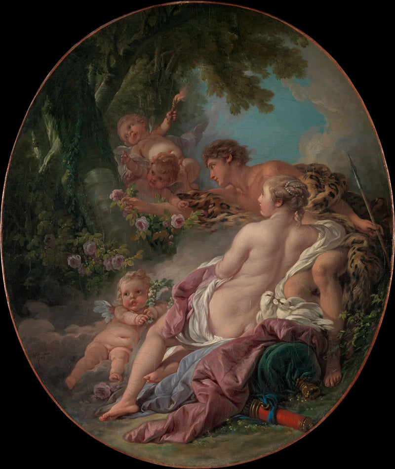 Angelique and Médor - François Boucher