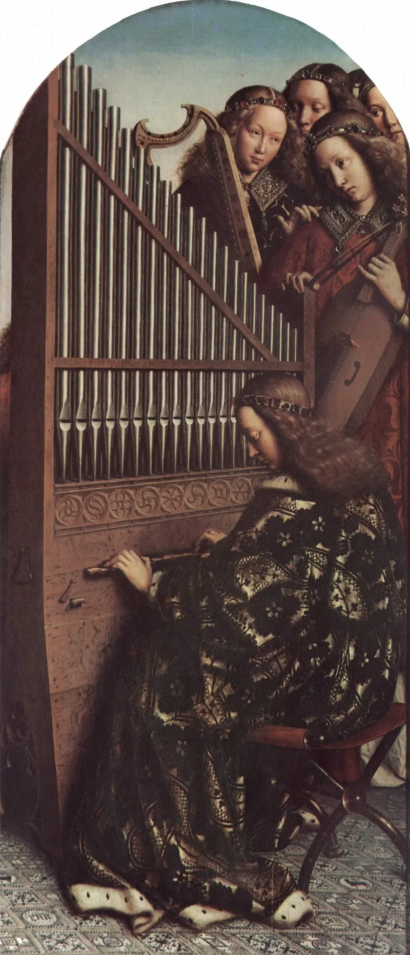 Angel Musicians - Hubert van Eyck