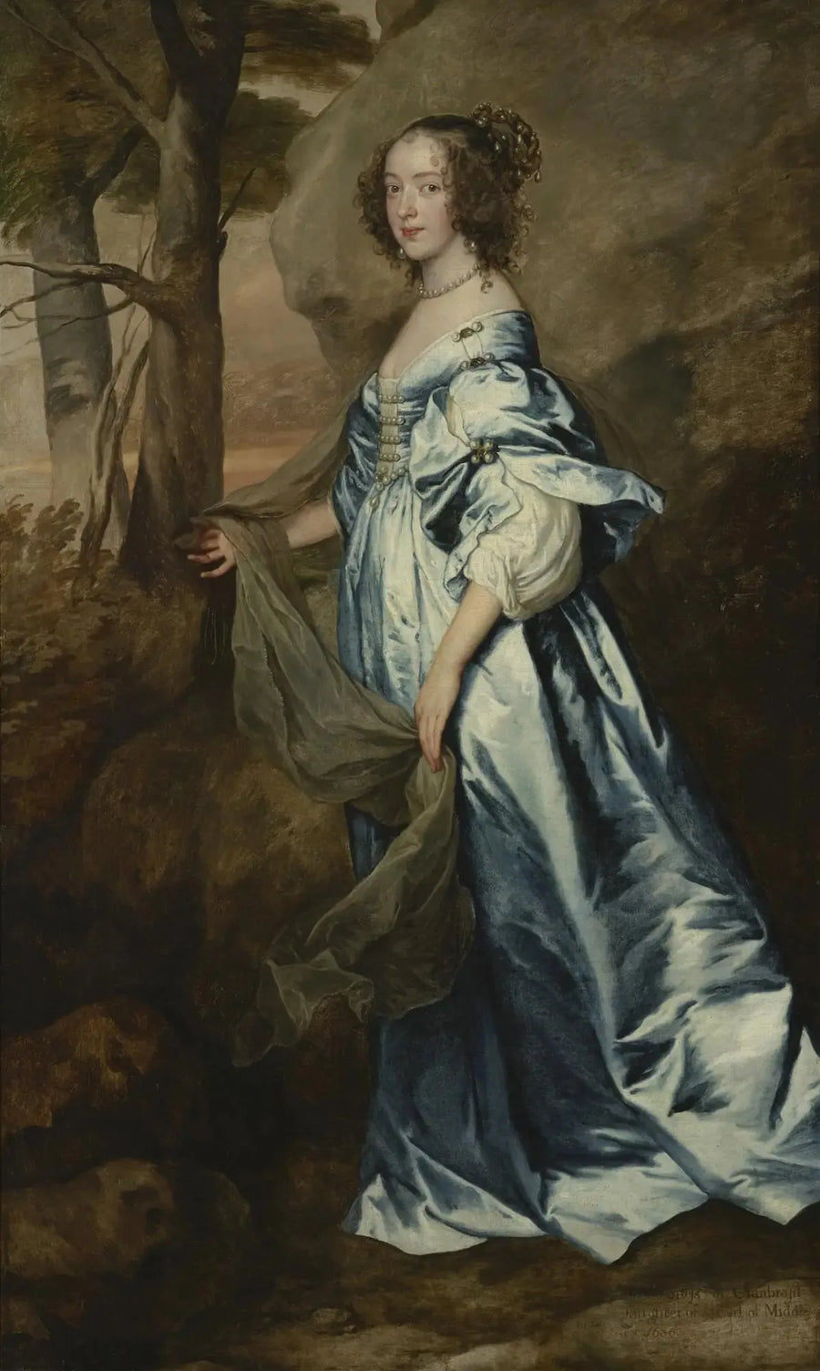 Anne, Countess of Clanbrassil - Antoine van Dyck