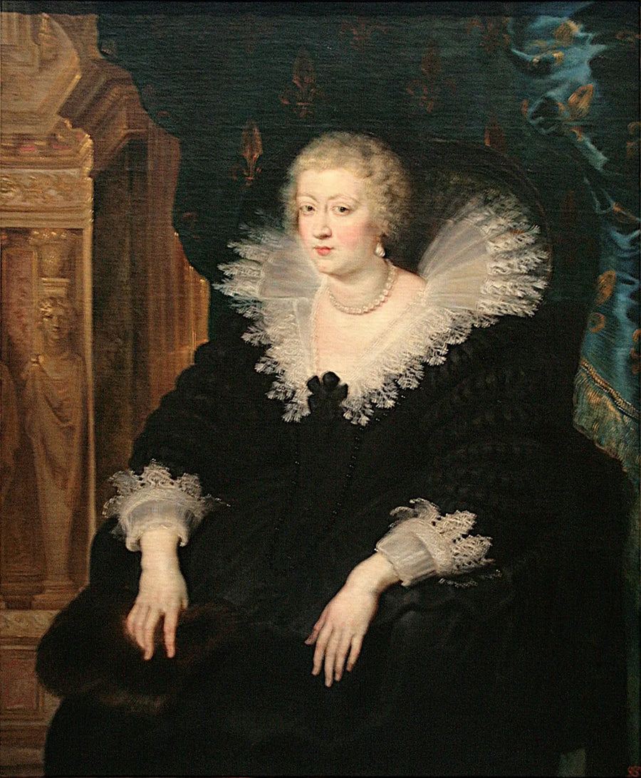 Anne d'Autriche, Queen of France - Peter Paul Rubens