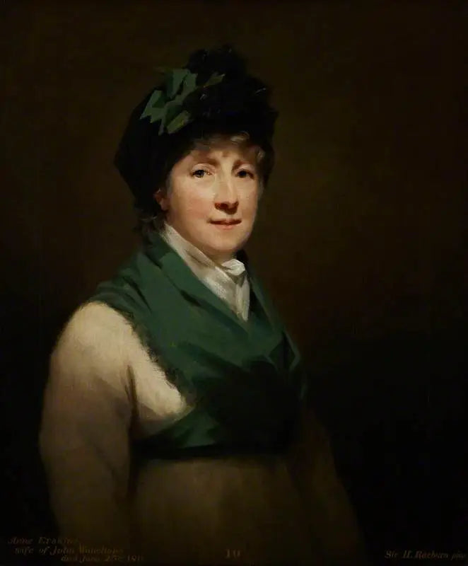 Anne Erskine, Mrs. John Wauchope of Edmonstone (1740 - 1811) - Henry Raeburn
