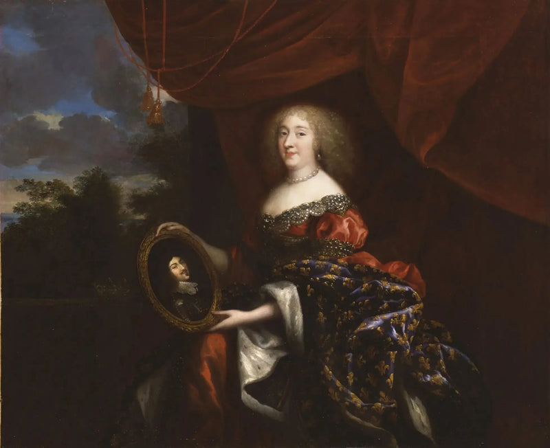 Anne-Marie-Louise d'Orléans (1627-1693), Duchess of Montpensier, known as La Grande Mademoiselle - Jean Nocret