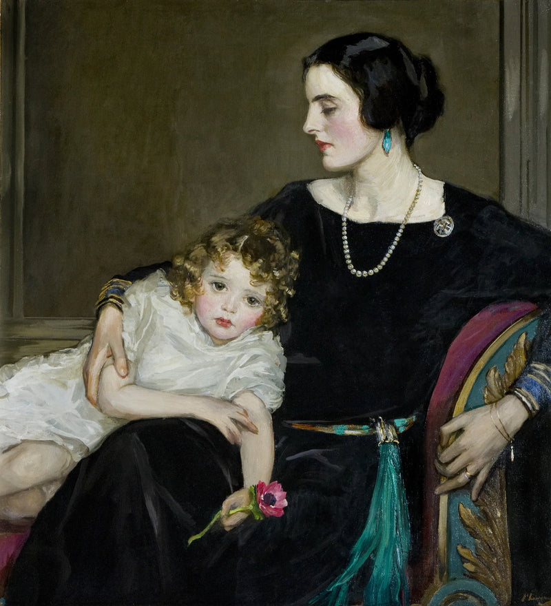 Anne Moira and the Honourable Mrs. Forbes-Sempill - John Lavery