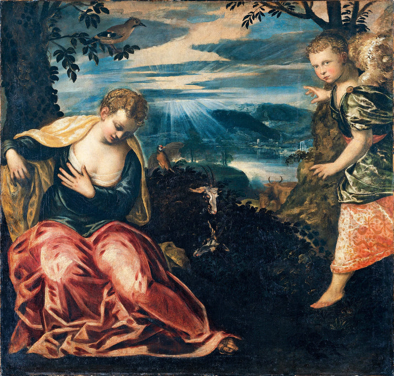 Annunciation to Manoah's Wife - Jacopo Tintoretto