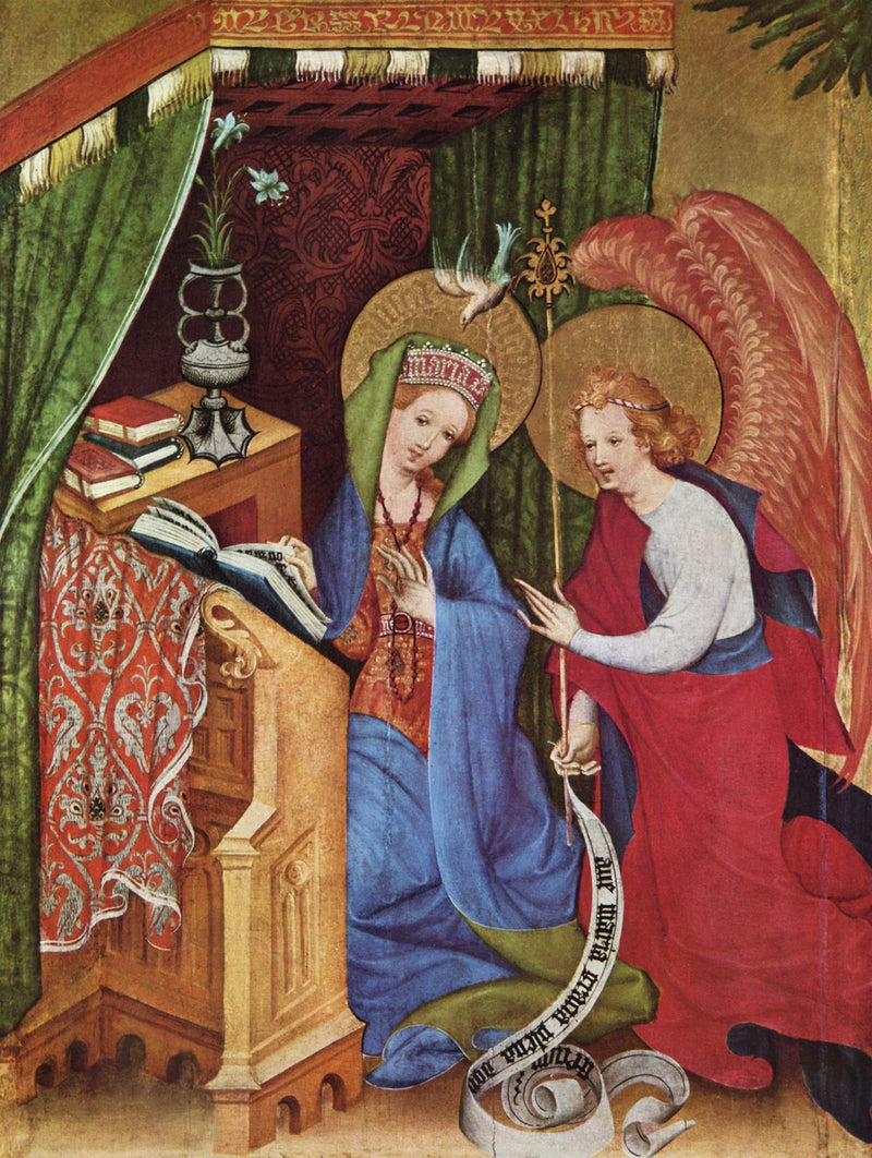 Annunciation to Mary - Conrad von Soest