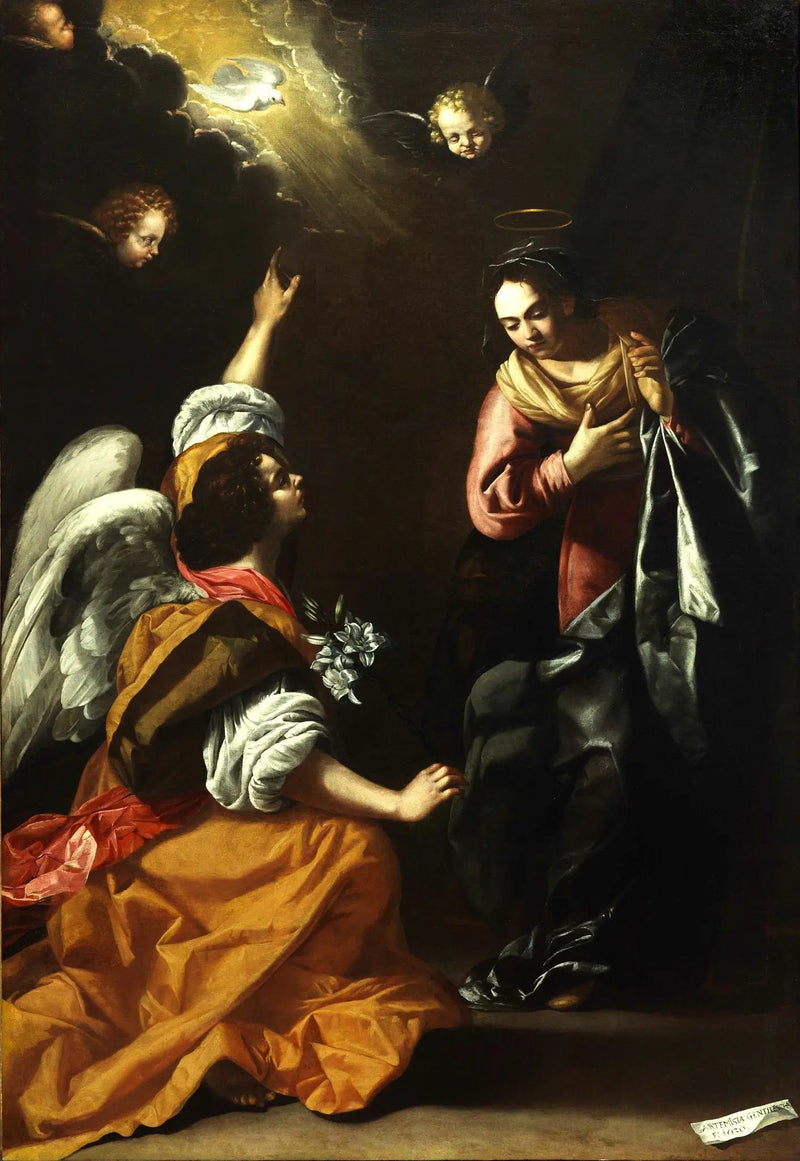 Annunciation - Artemisia Gentileschi