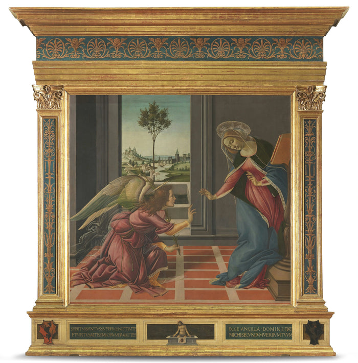 The Annunciation of Cestello, 1489-1490 - Sandro Botticelli