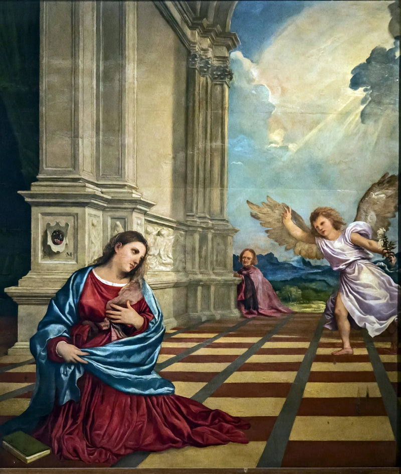 Annunciation by Malchiostro - Titian
