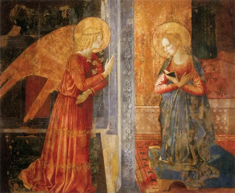 Annunciation of San Domenico - Benozzo Gozzoli