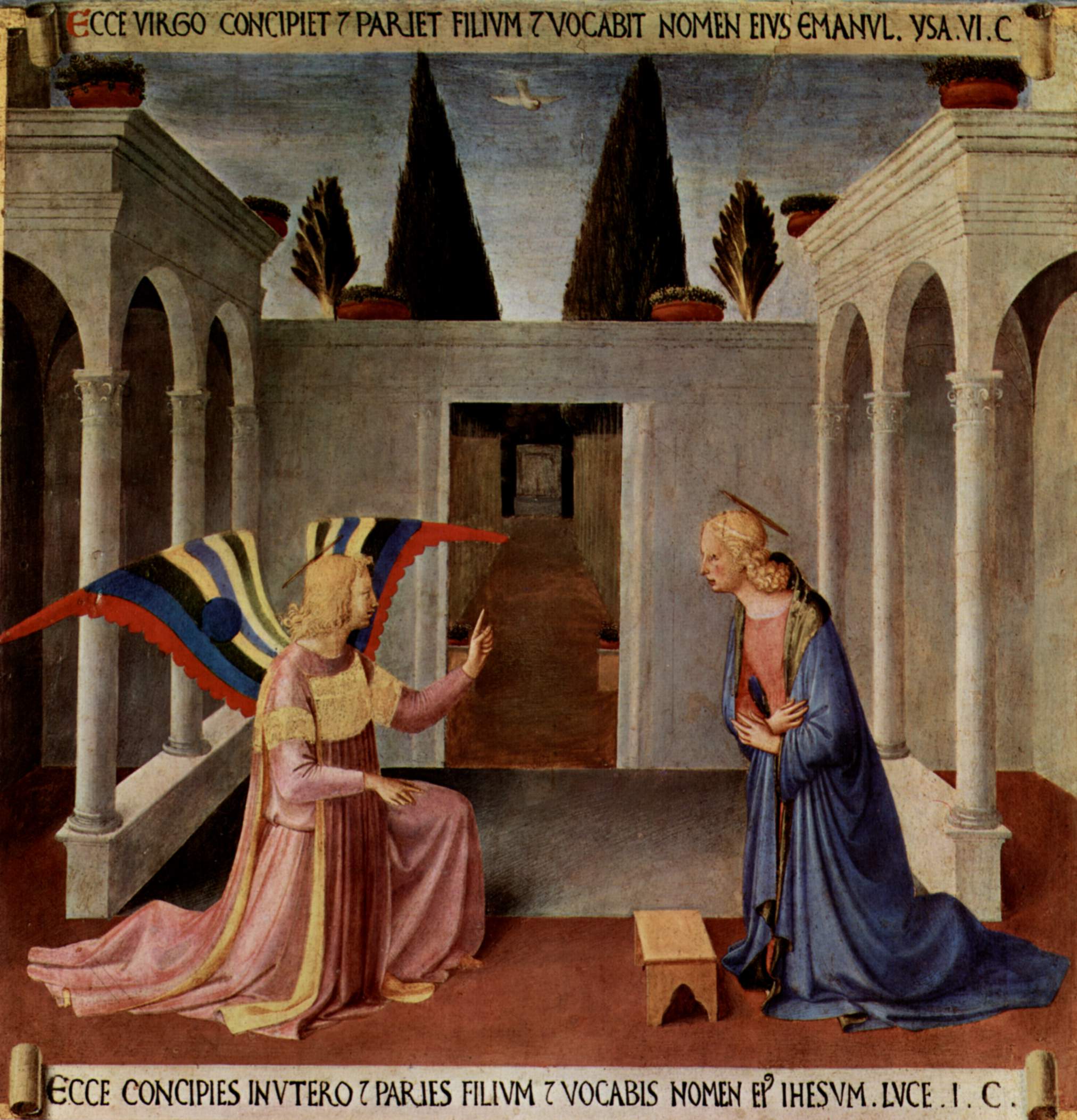 Annunciation of the Saint Mark's Museum - Fra Angelico
