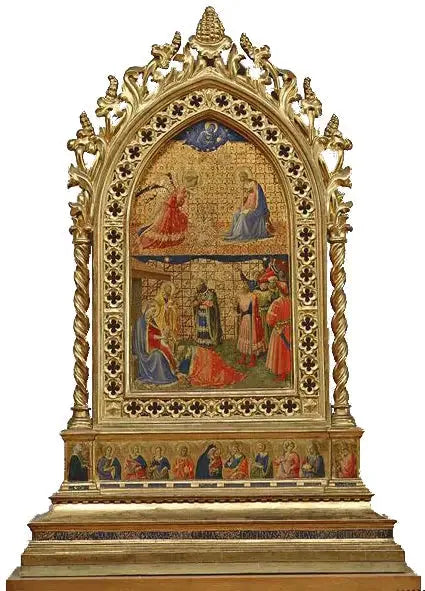 Annunciation and Adoration of the Magi - Fra Angelico
