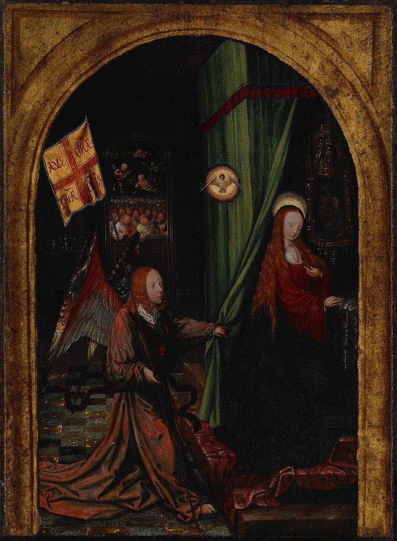 Annunciation - Jacob Cornelisz van Oostsanen