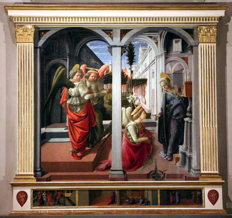 Annunciation Martelli - Fra Filippo Lippi