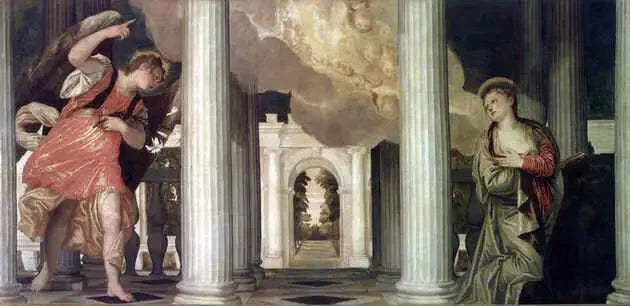 Annunciation - Paul Véronèse