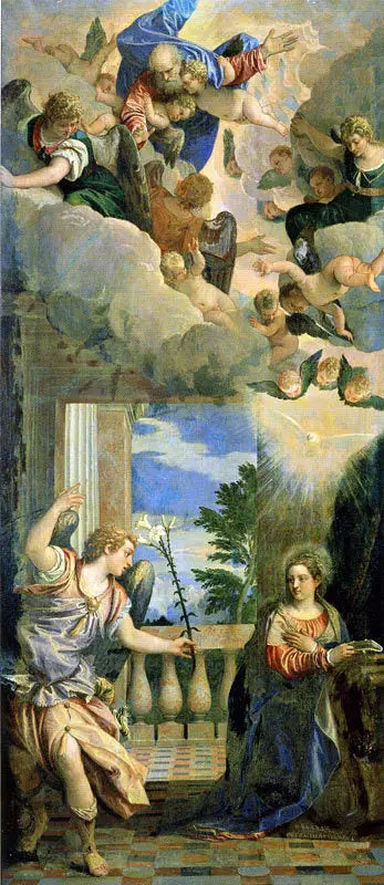 Annunciation - Paul Véronèse