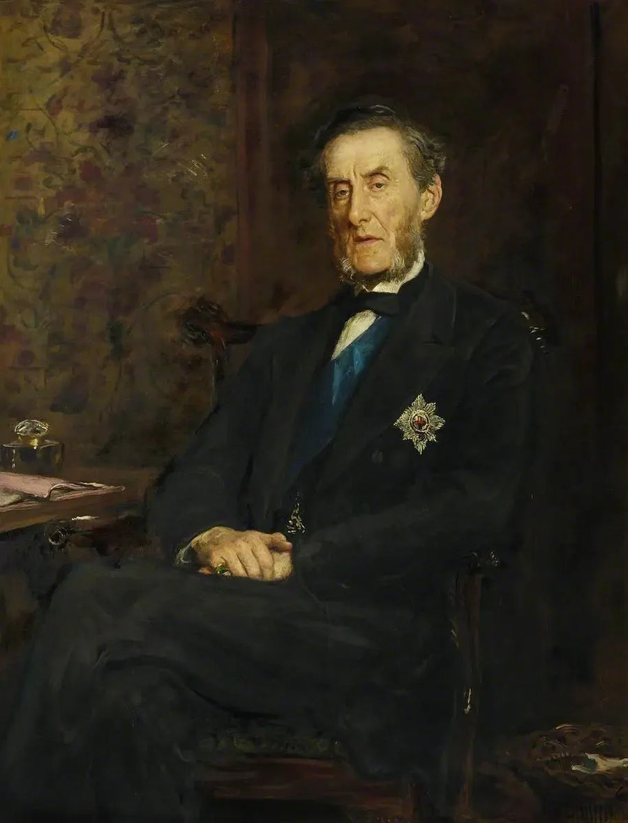 Anthony Ashley-Cooper (1801–1885), 7th Earl of Shaftesbury, President of the Bible Society - John Everett Millais