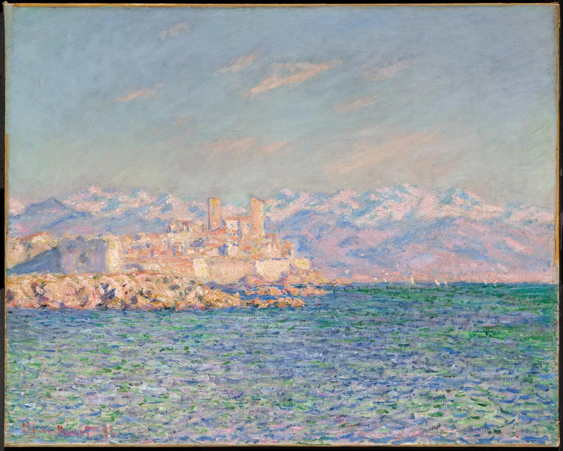 Antibes, afternoon effect - Claude Monet