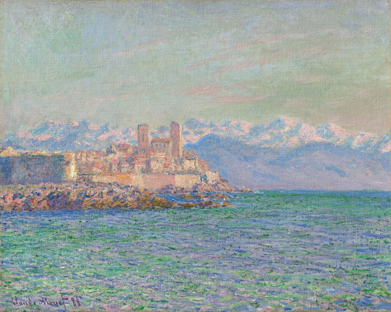 Antibes, the fort - Claude Monet