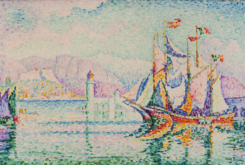 Antibes - The Morning. - Paul Signac