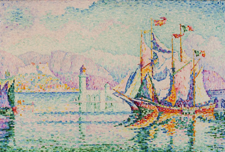 Antibes - The Morning. - Paul Signac