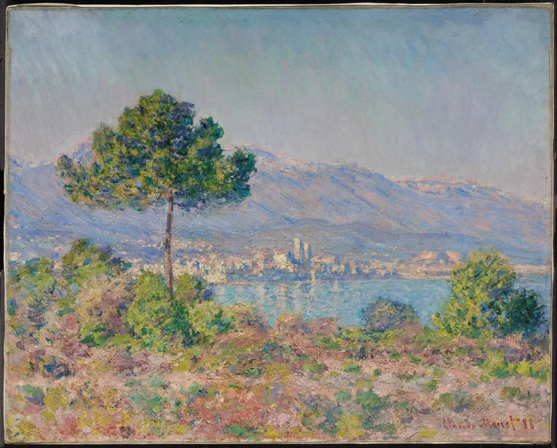 Antibes seen from the Notre-Dame plateau - Claude Monet