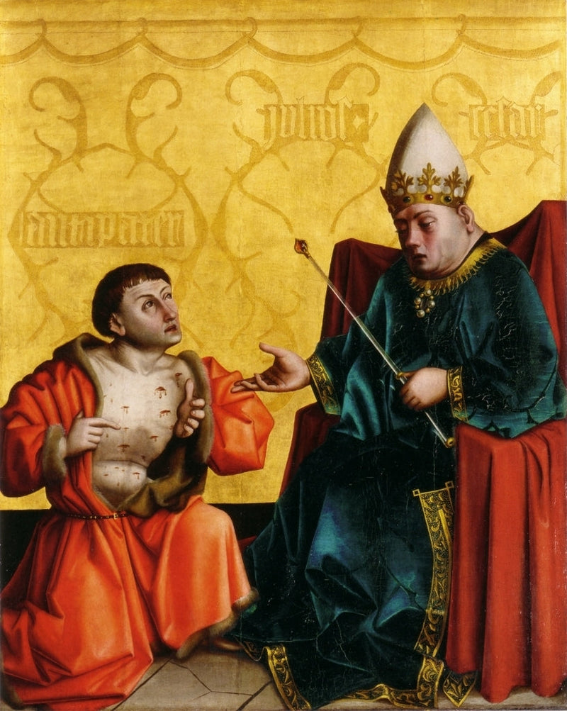 Antipater devant Jules César - Konrad Witz