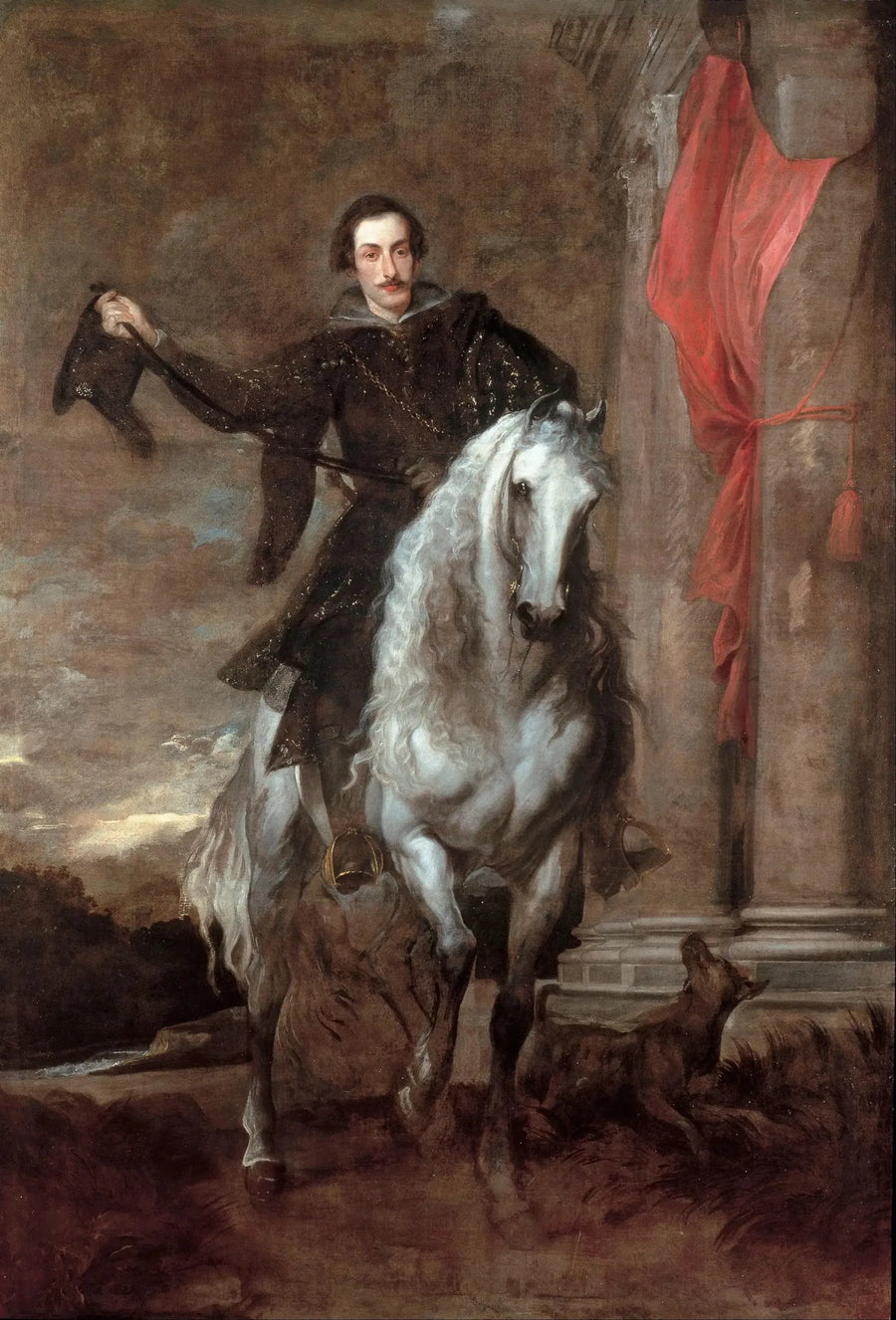 Horse Sale - Anton Giulio Brignole