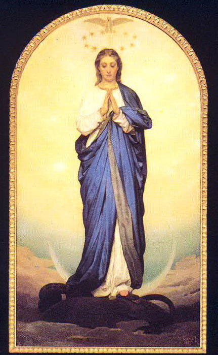 L’Immaculée Conception par Antonio Ciseri