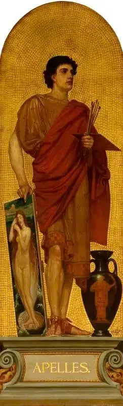 Apelle (project for a mosaic at the Victoria and Albert Museum) - Edward Poynter