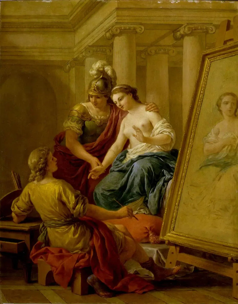 Apollo Falling in Love with Campaspe - Louis Jean François Lagrenée