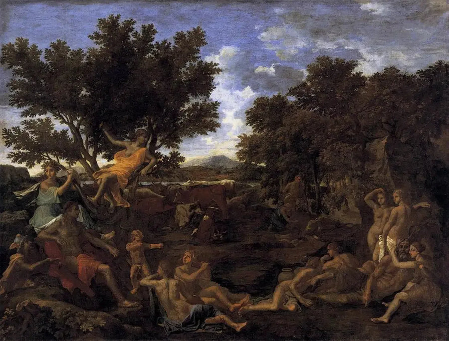 Apollo in Love with Daphne - Nicolas Poussin