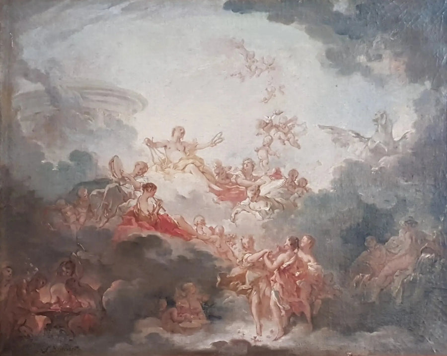 Apollo Crowning the Arts - François Boucher