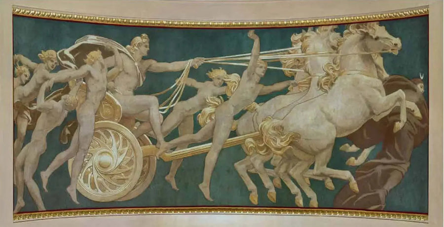 Apollo in his chariot with the Hours - John Singer Sargent
